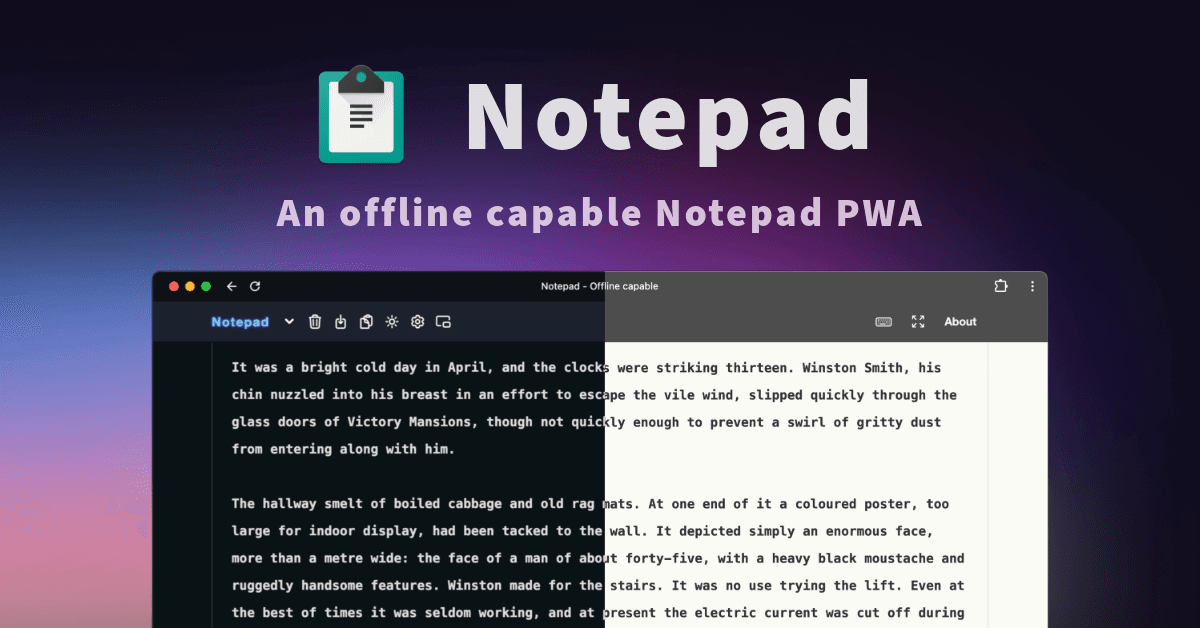 Notepad - Offline capable - Image 1