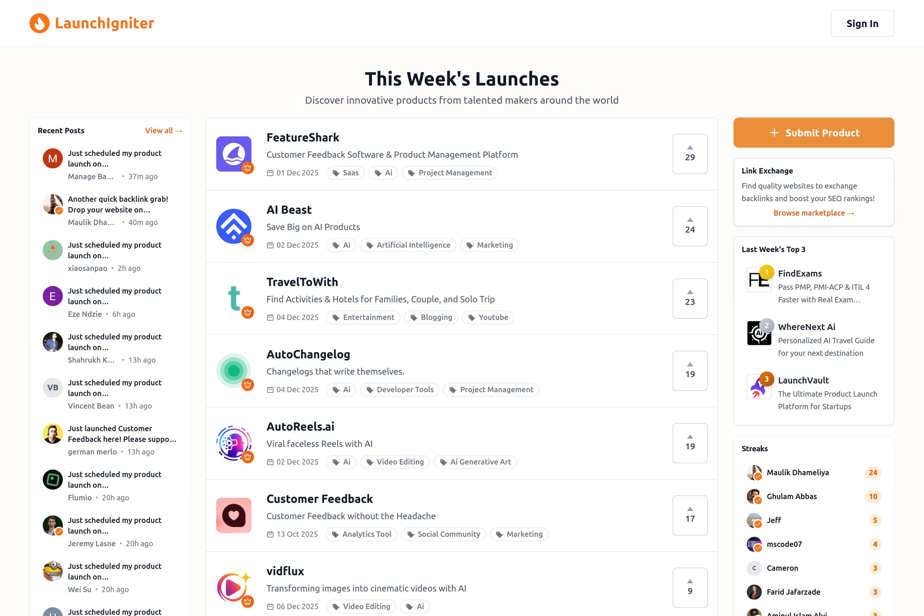 LaunchIgniter - Discover and Launch Amazing Products - Image 1