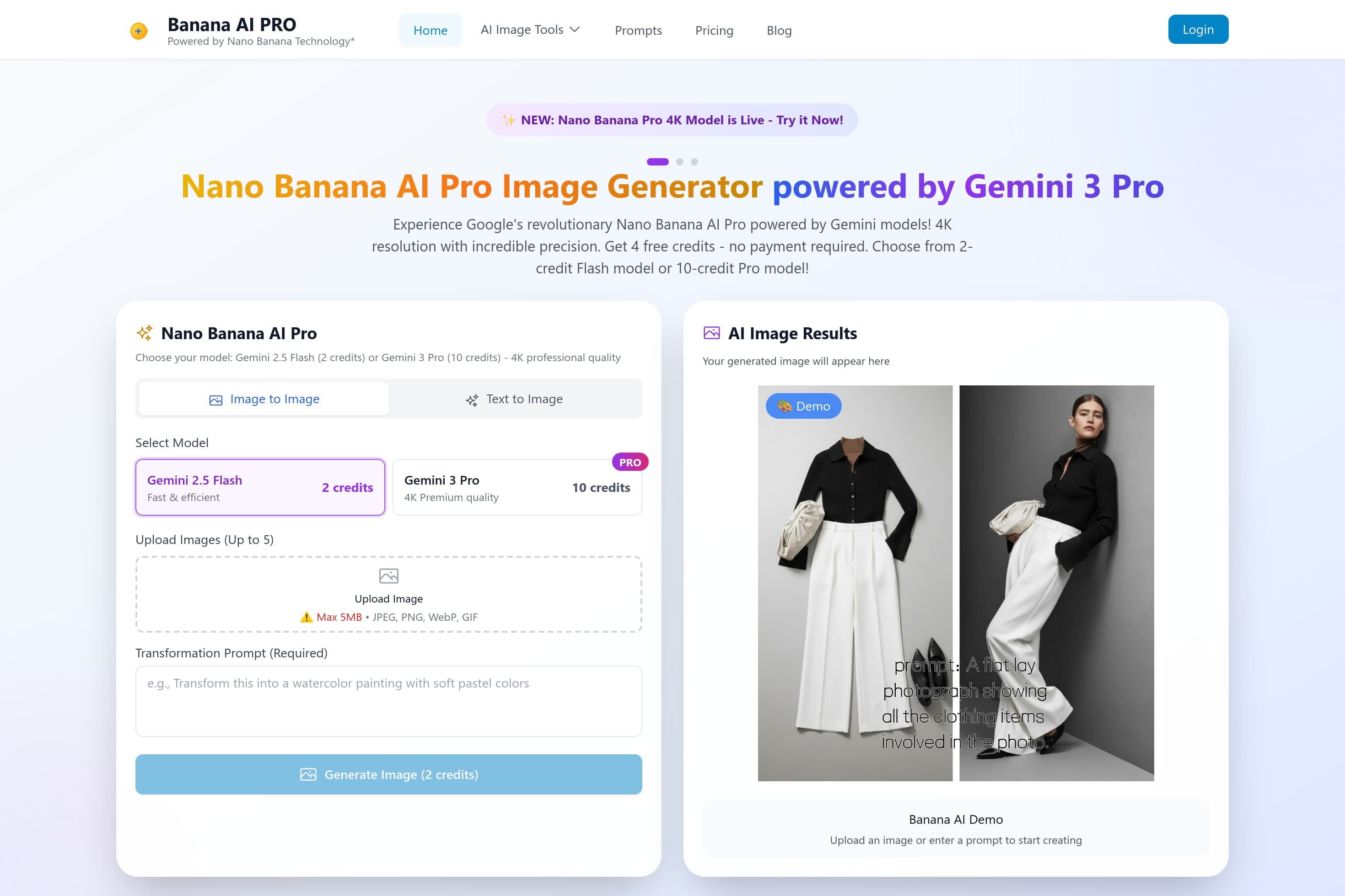 Nano Banana AI Pro - 4K AI Image Generator | Banana AI - Image 1