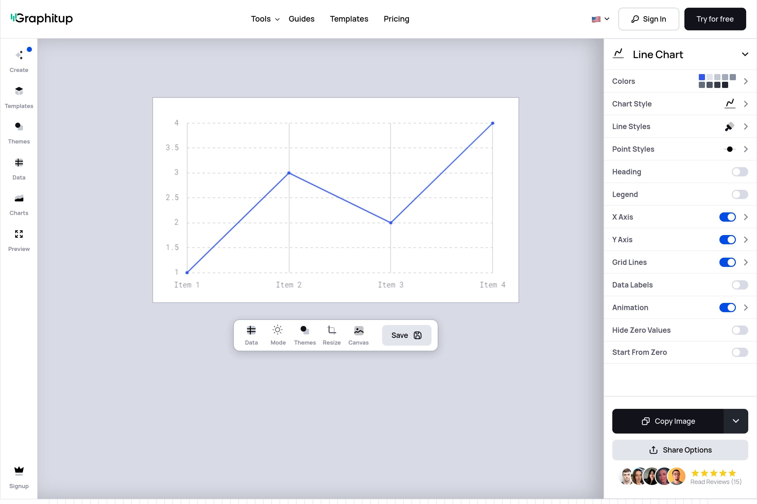 Online Line Graph Maker - Free, No Signup - Image 1