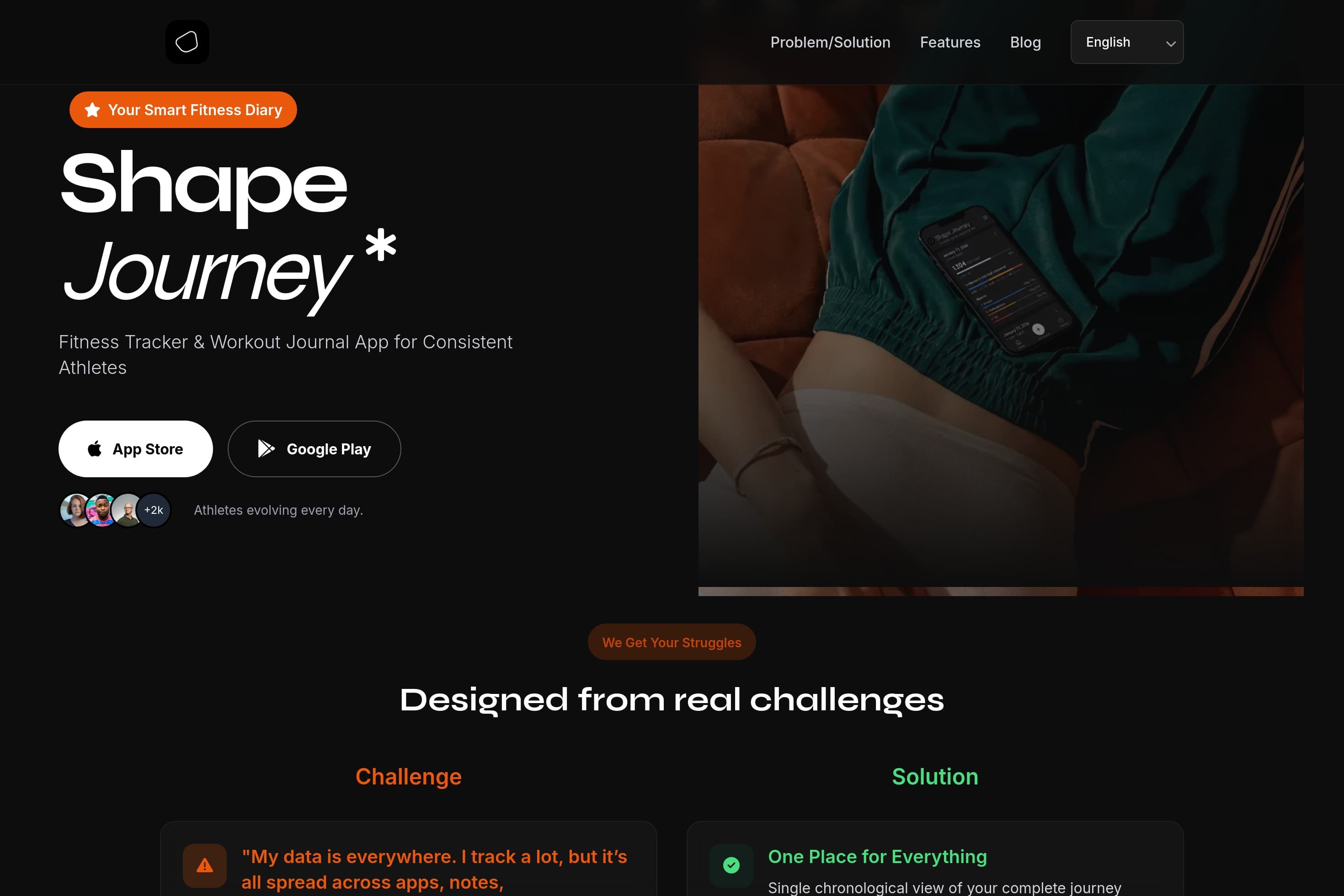 Shape Journey - Fitness Tracker & Workout Journal App - Image 1