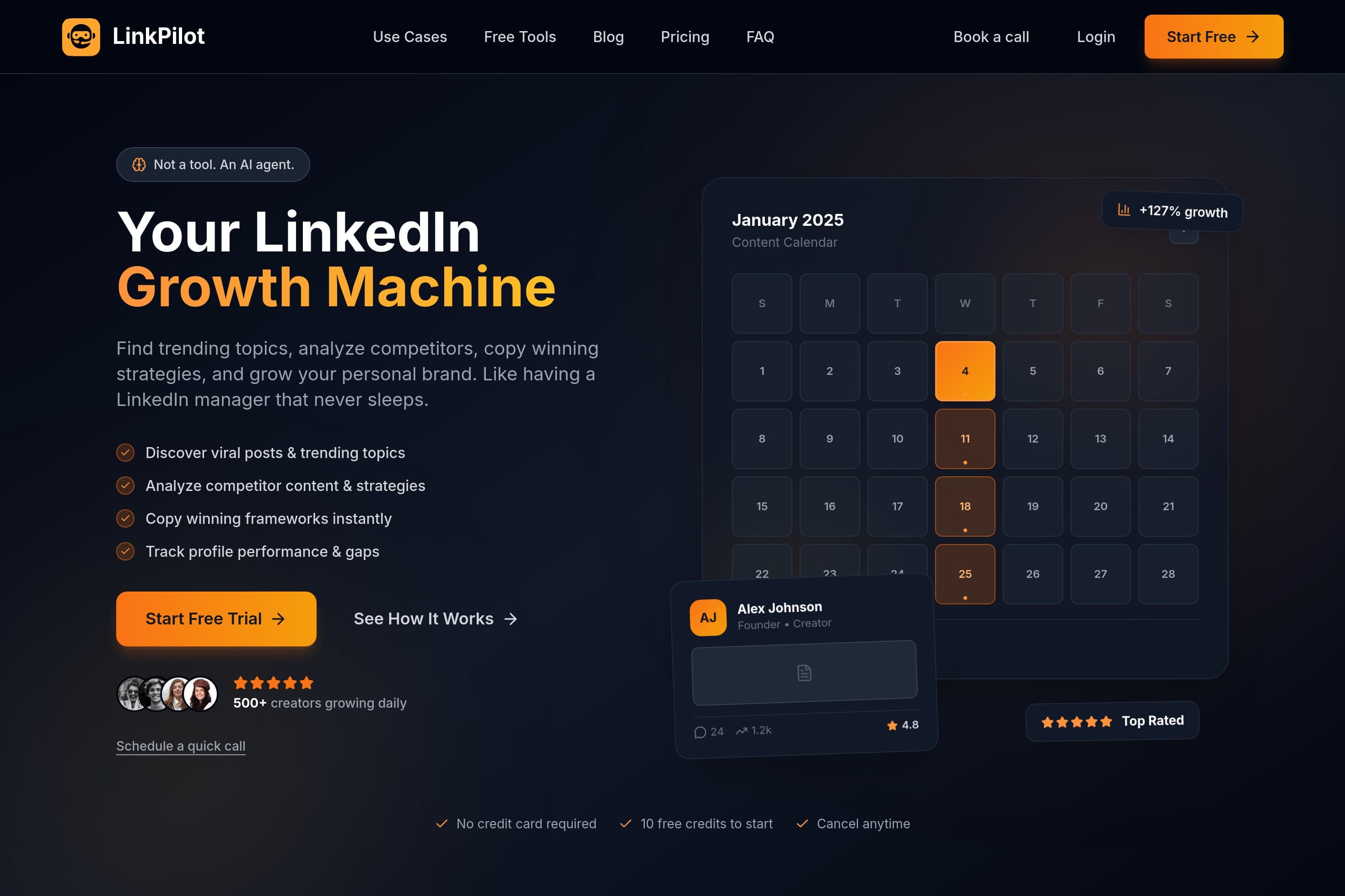 LinkPilot - AI-Powered LinkedIn Growth Platform - Image 1