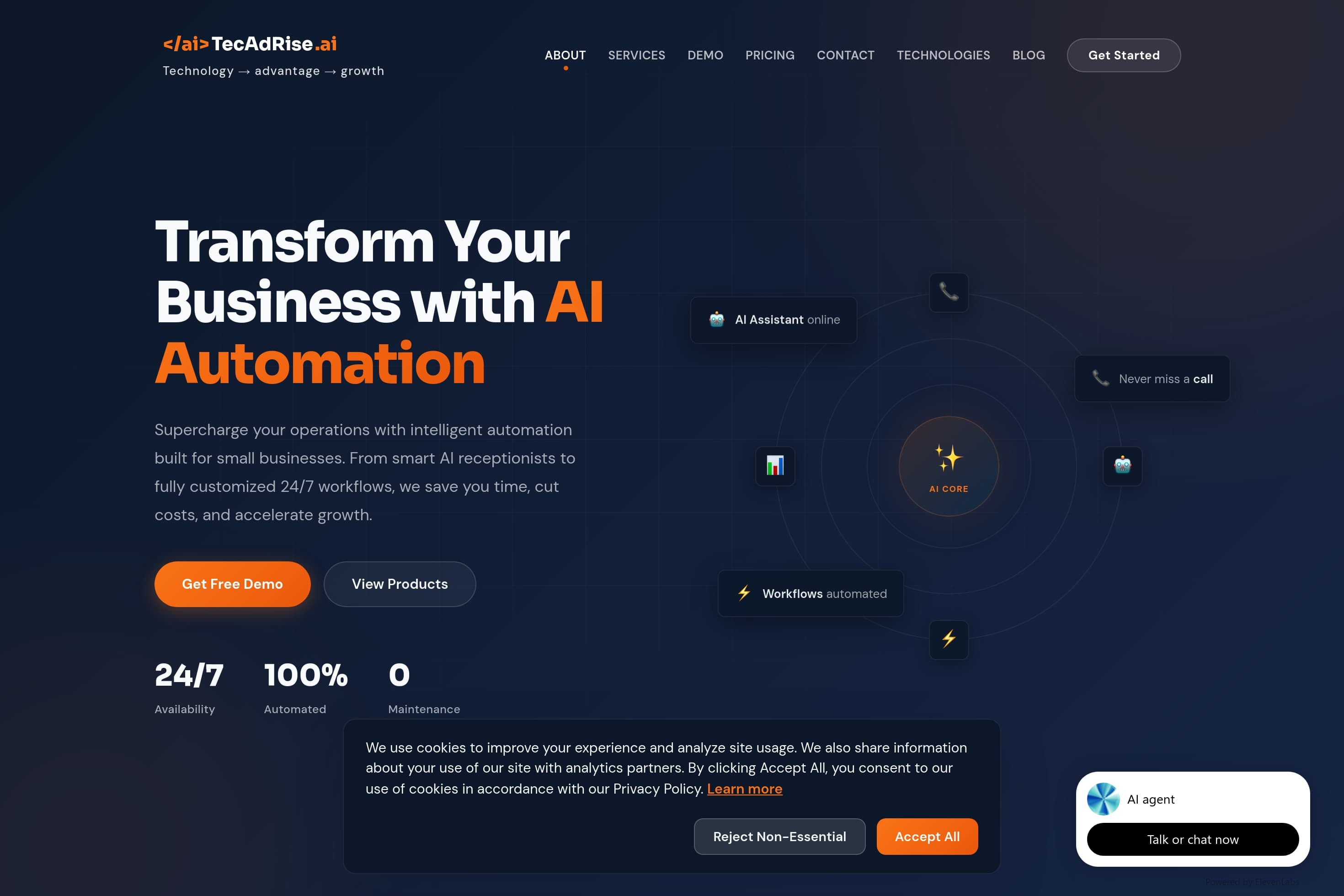 TecAdRise.ai - AI Automation Experts | TecAdRise.ai - Image 1
