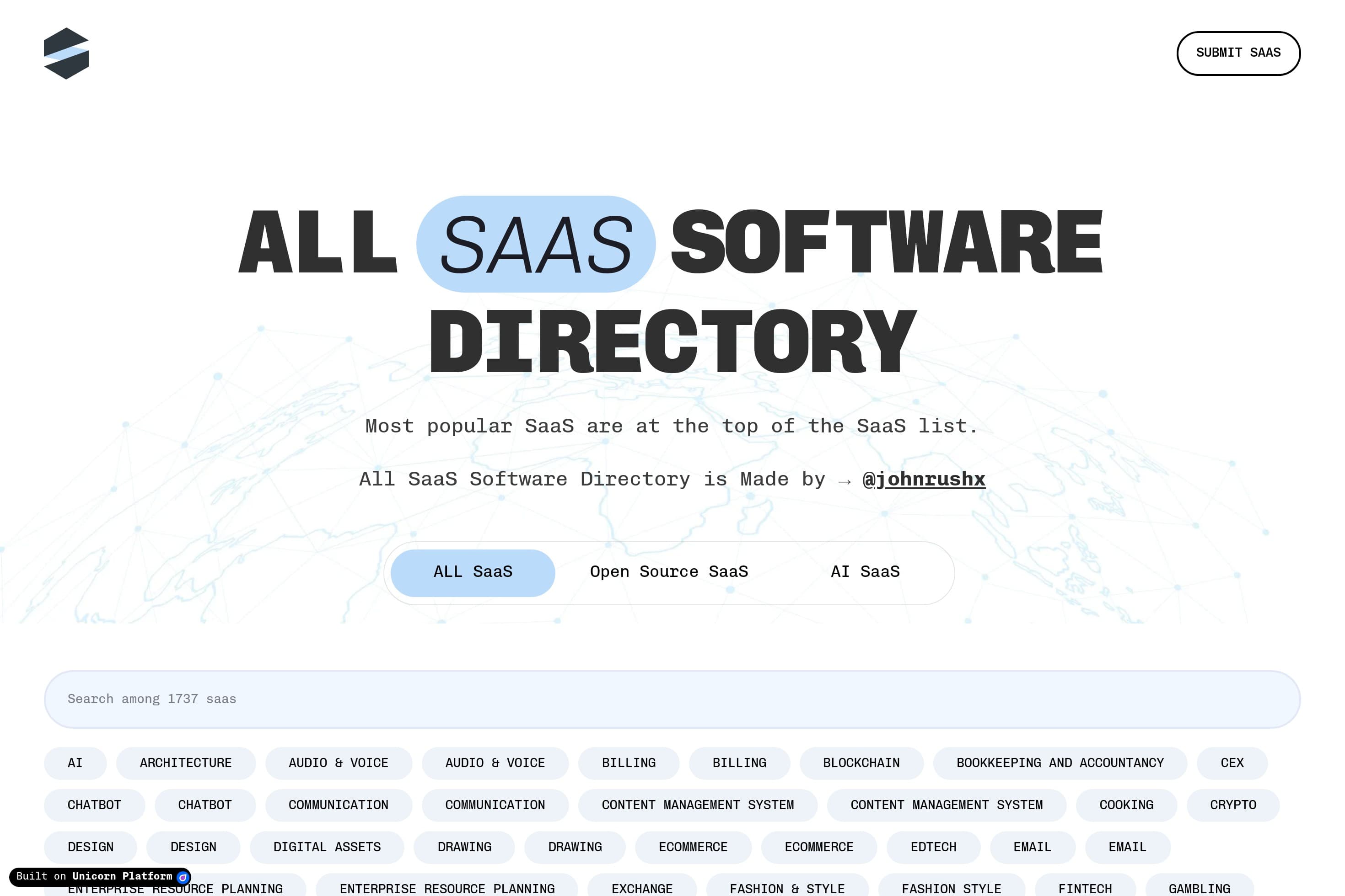 All SaaS Software Directory - Comprehensive SaaS Solutions - Image 1