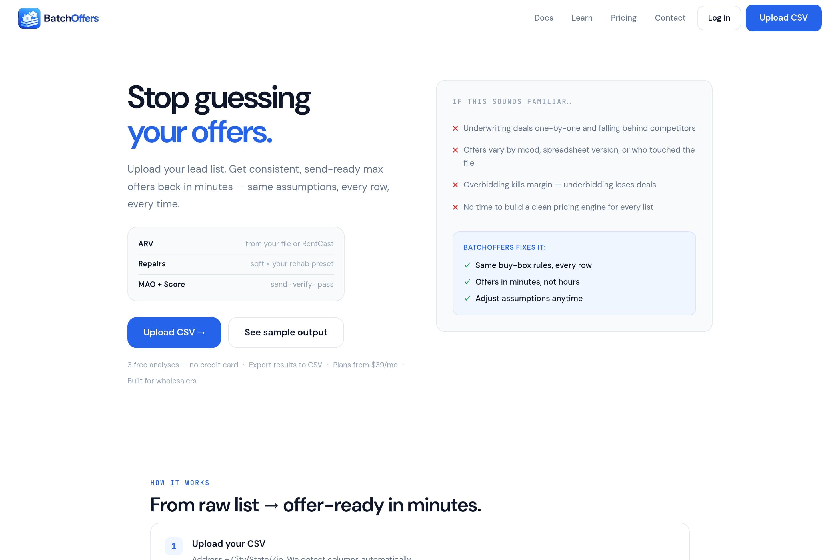 BatchOffers β Batch Deal Analysis for Wholesalers - Image 1