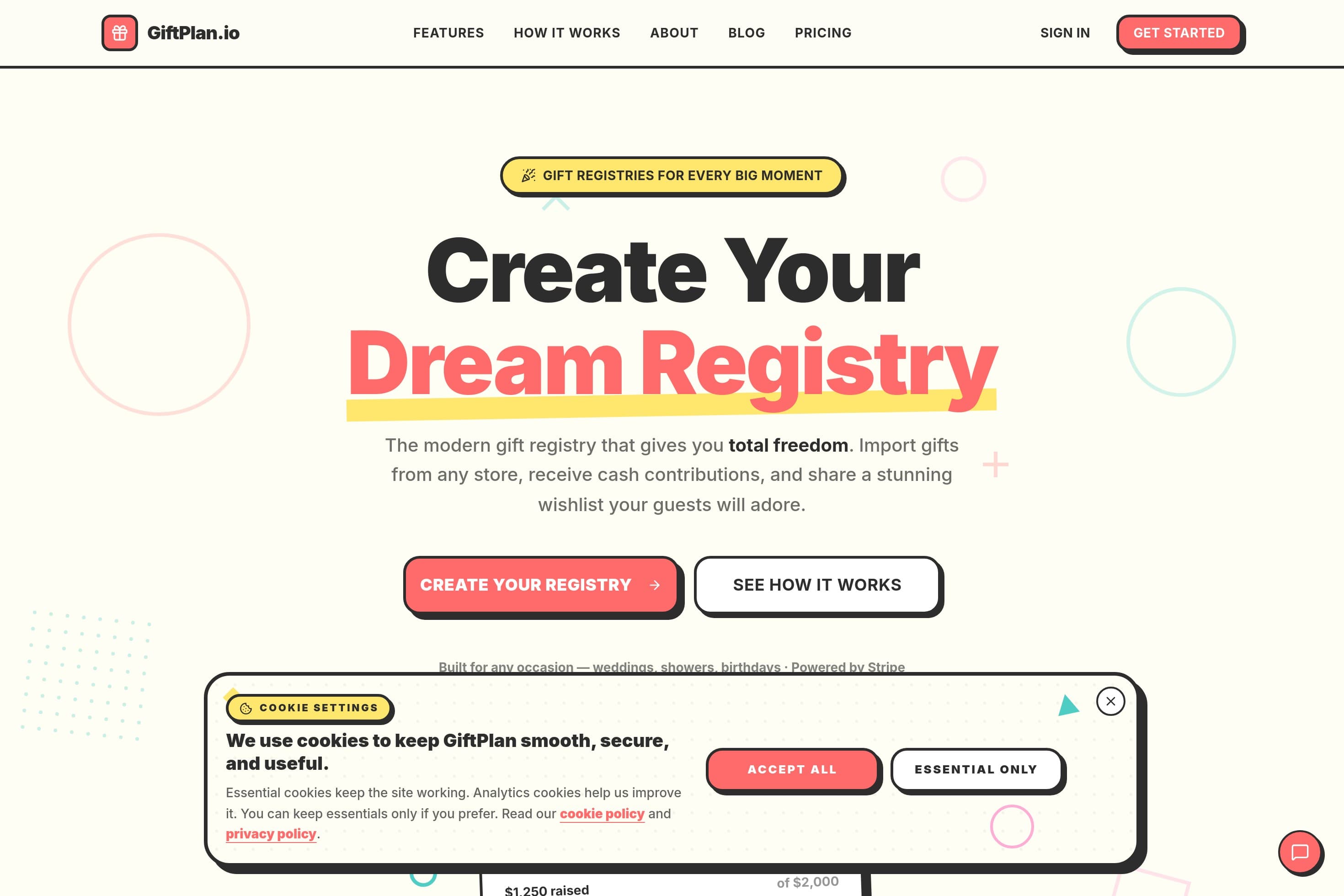 GiftPlan.io — Gift Registry for Any Occasion - Image 1