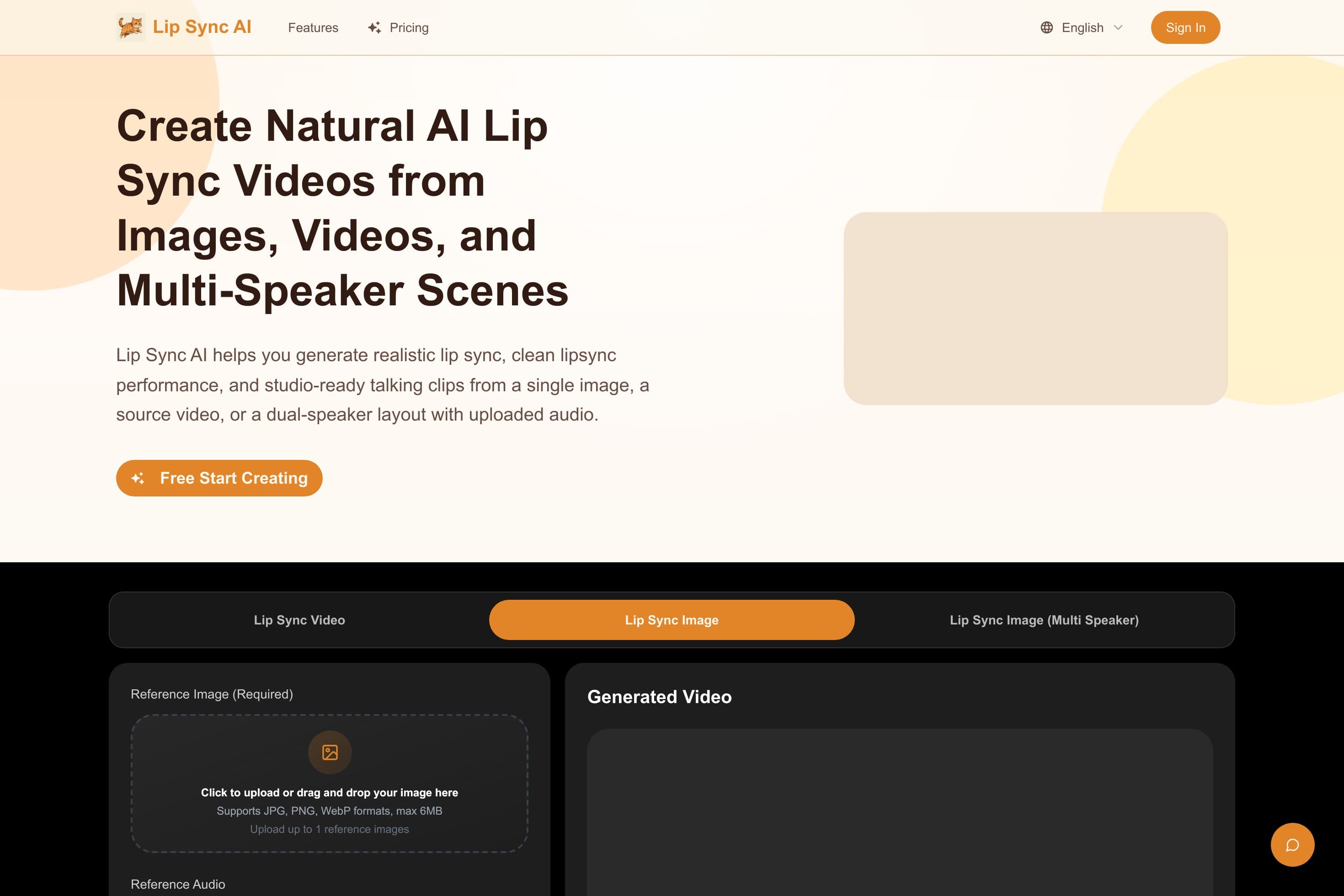 LipSync AI | Free AI Lip Sync Video Generator - Image 1