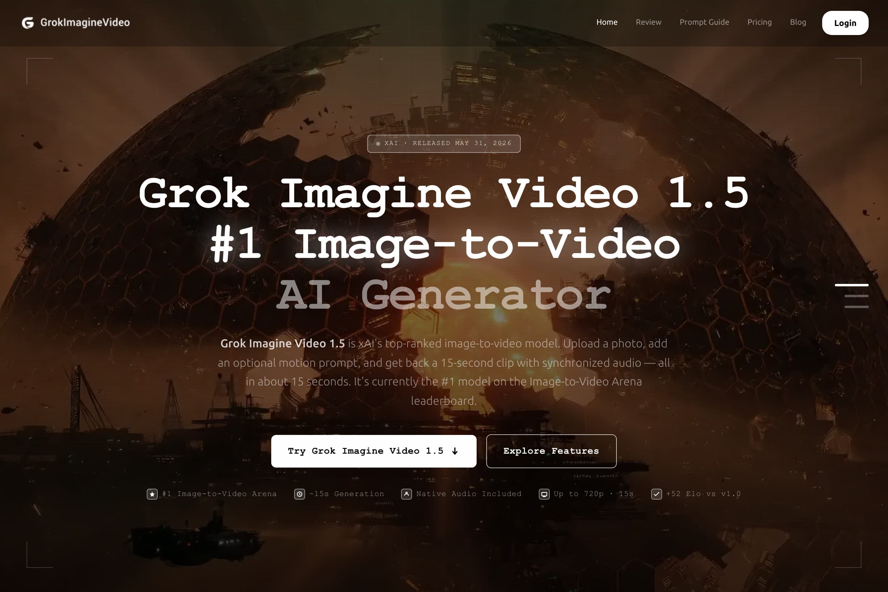 Grok Imagine Video 1.5 – #1 AI Image to Video Generator - Image 1