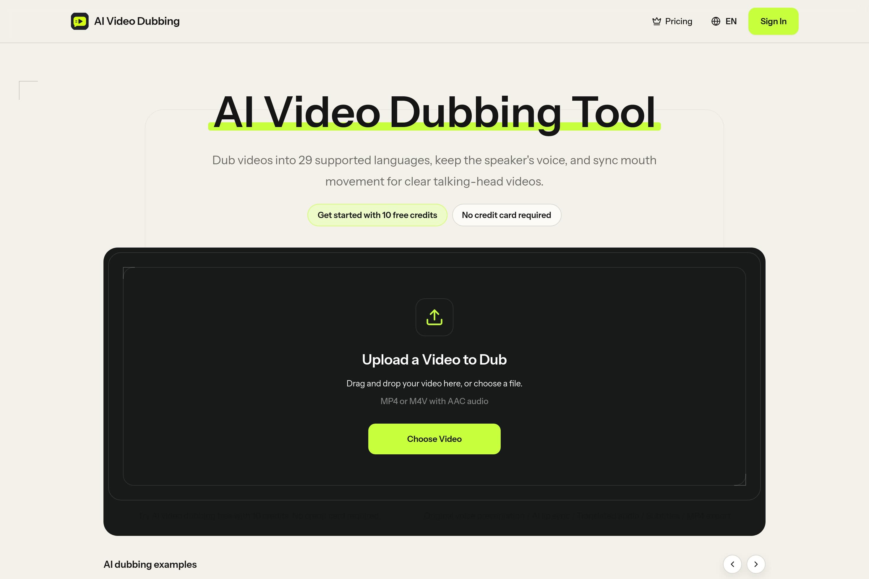 AI Video Dubbing - Image 1