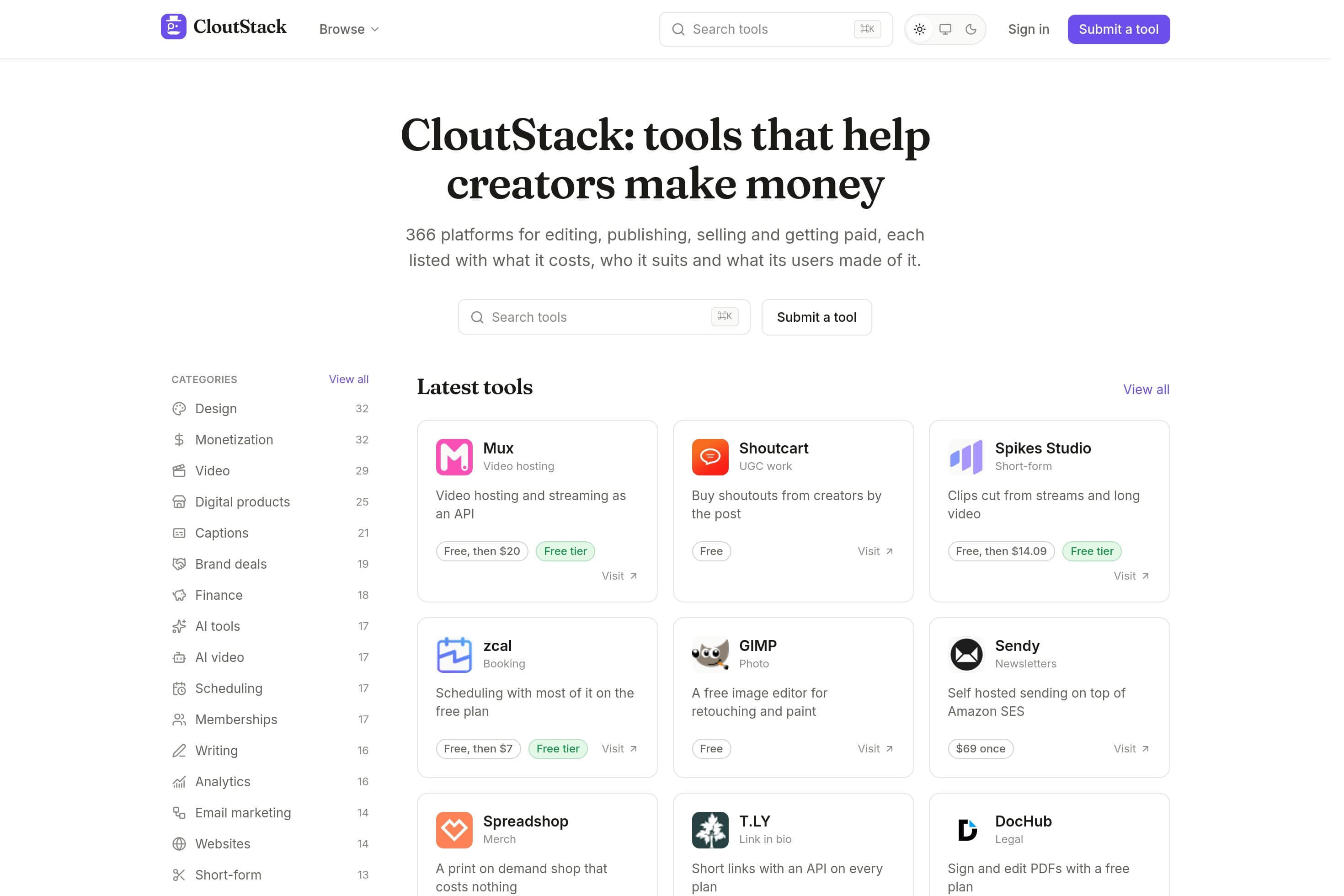 CloutStack — Tools that help creators make money - Image 1