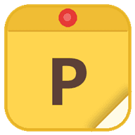 pinslip — Free Desktop Sticky Notes for Windows, macOS & Linux logo