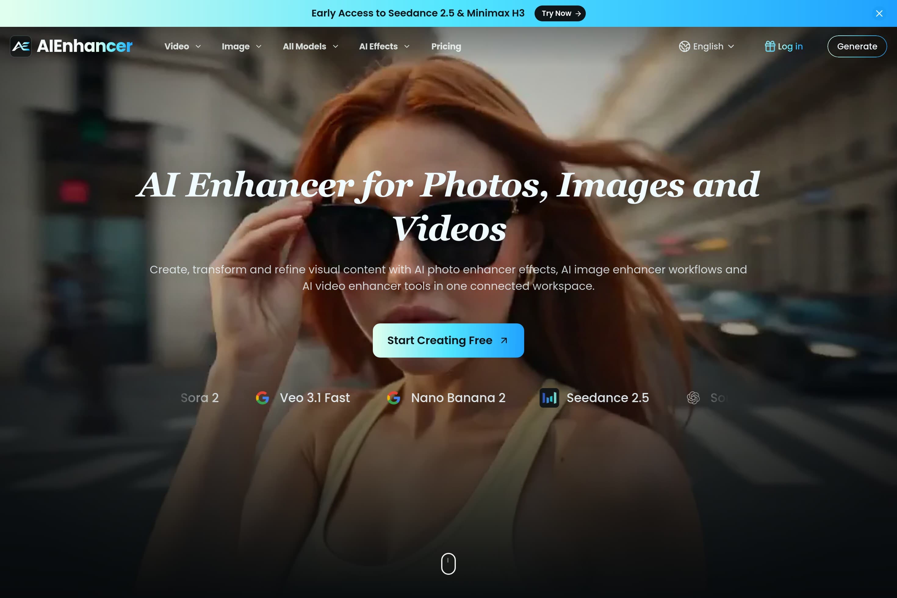 AI Enhancer for Photos, Images & Videos | AIEnhancer - Image 1