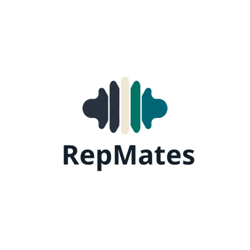RepMates: Strength Training Tracking App with Fast Voice Input logo