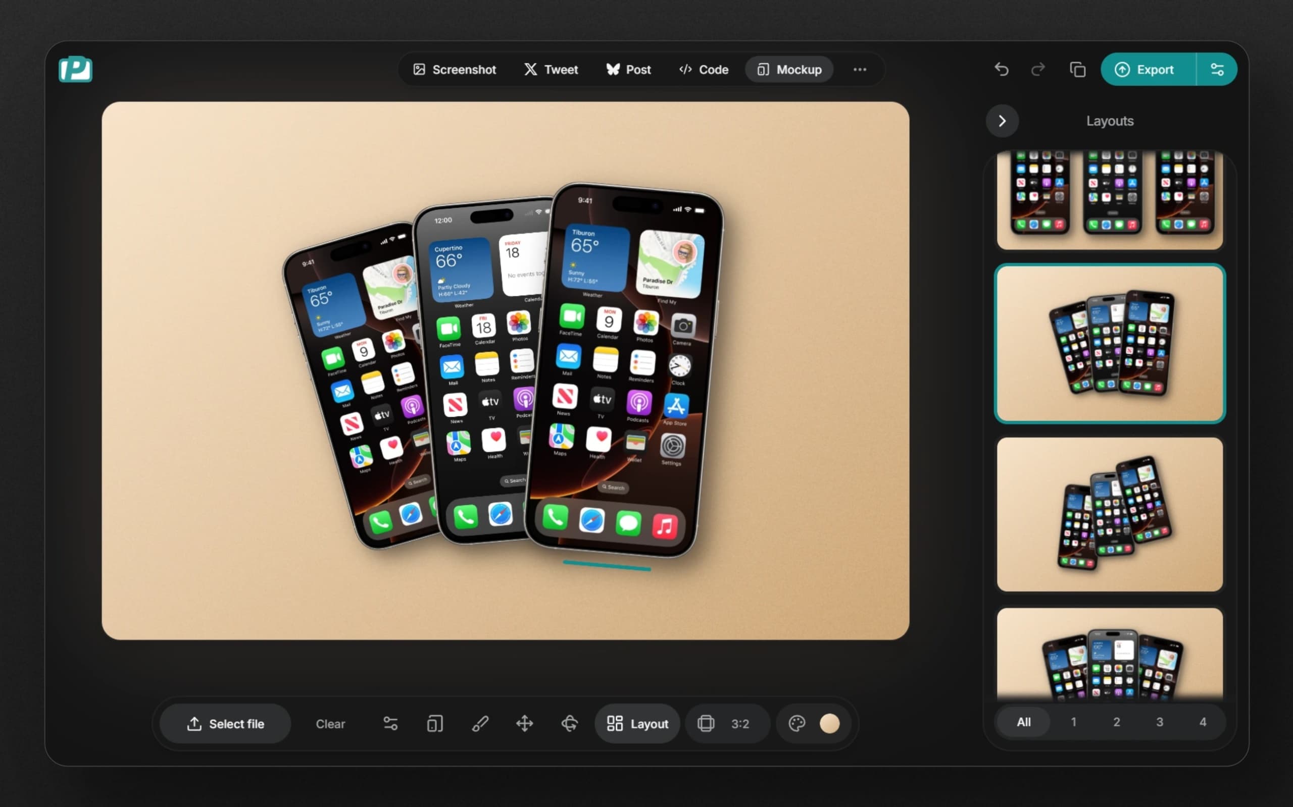 PostSpark - Create stunning mockups & screenshots